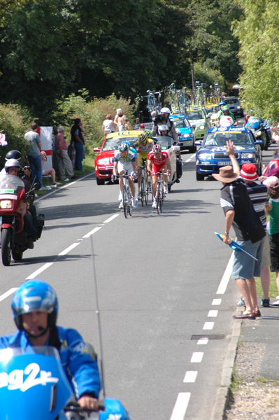 Tour De France 2007 - Bethersden, Kent, England - Photograph - Lead Group